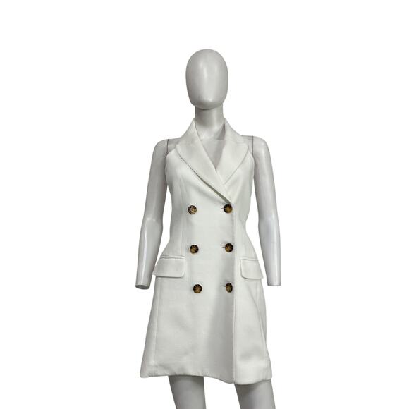 Veronica Beard 'Claridge' White Blazer Dress Size 4 - Picture 2 of 4